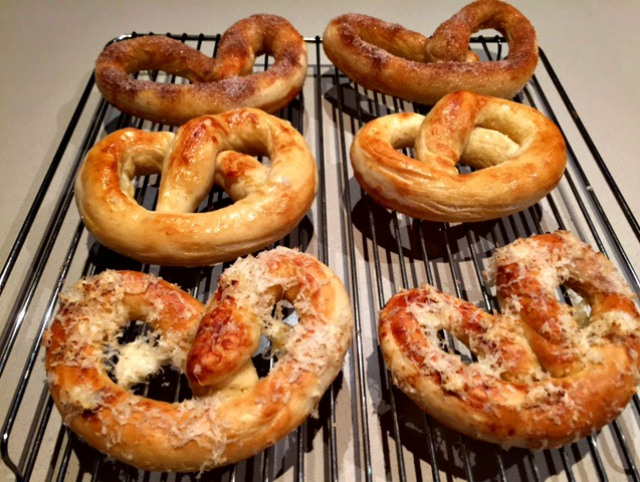 home-made pretzels recipe