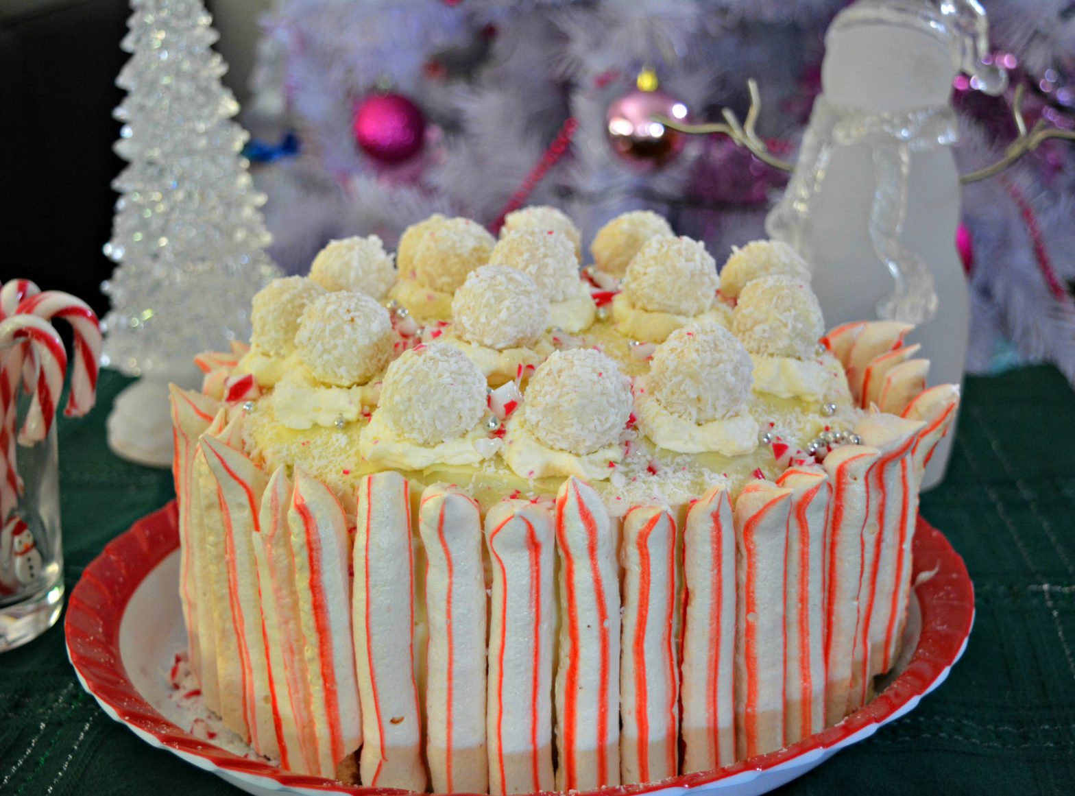 Coconut Candy Cane Cake Recipe Mumslounge