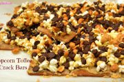 popcorn toffee crack bars