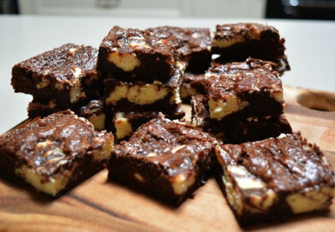 cheesecake brownies recipe