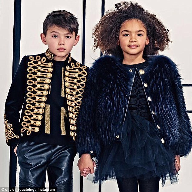 balmain children's clothing