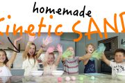 homemade kinetic sand recipe