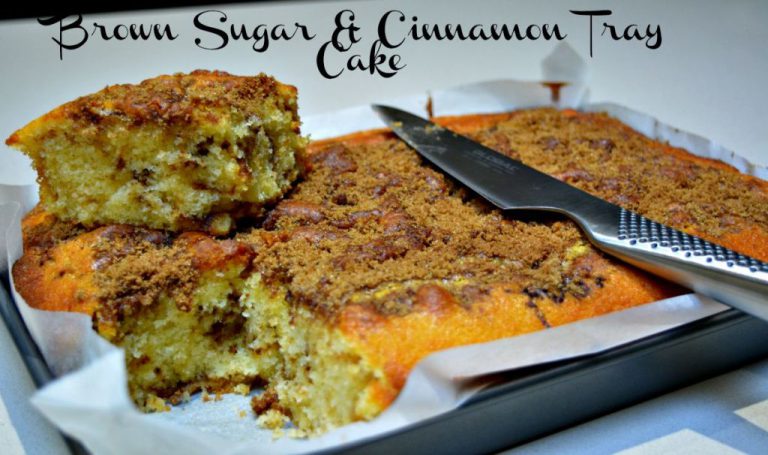 brown sugar and cinnamon tray cake recipe