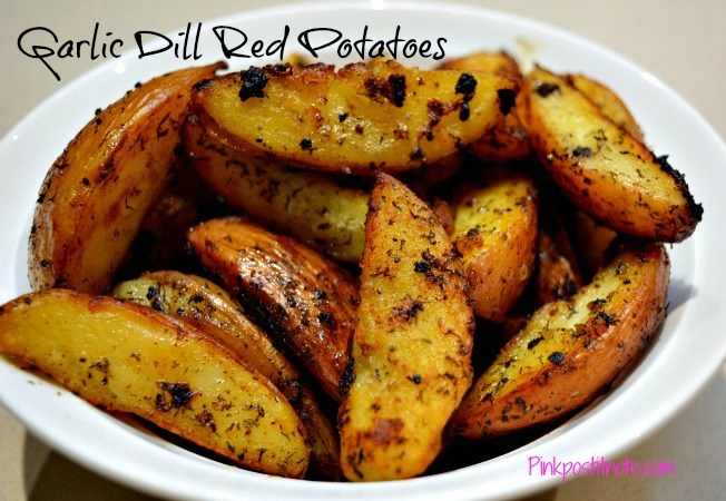 potato wedges recipe garlic and dill