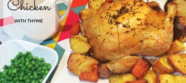 roast chicken with thyme