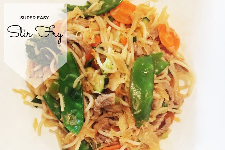 super easy stir fry