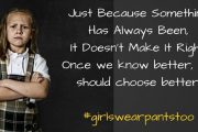 First-grader wins right to wear pants to school