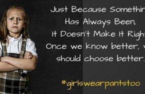 First-grader wins right to wear pants to school