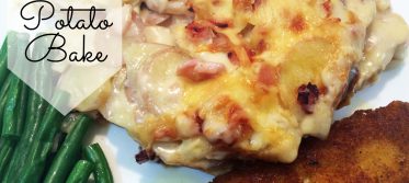 Best-ever cheese & bacon potato bake