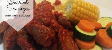 tomato curried sausages
