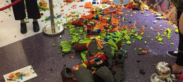 Lego destroyed