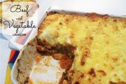 beef and vegetable lasagne