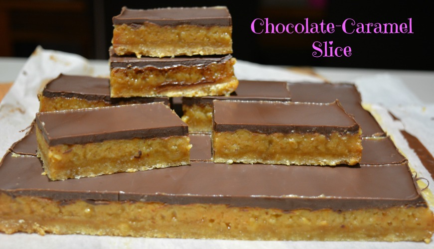 Chocolate Caramel Slice Recipe Mumslounge