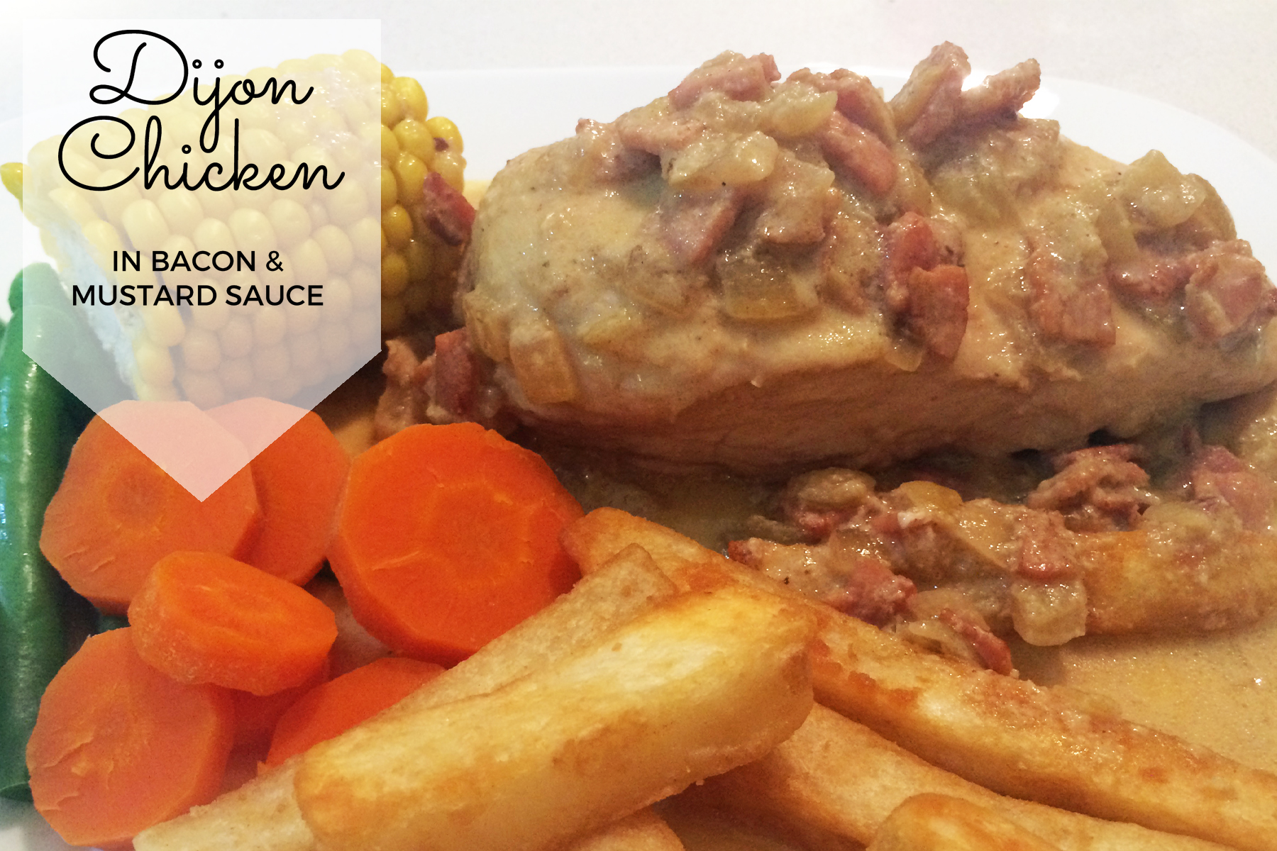 Dijon Chicken in Bacon and Mustard Sauce Mumslounge