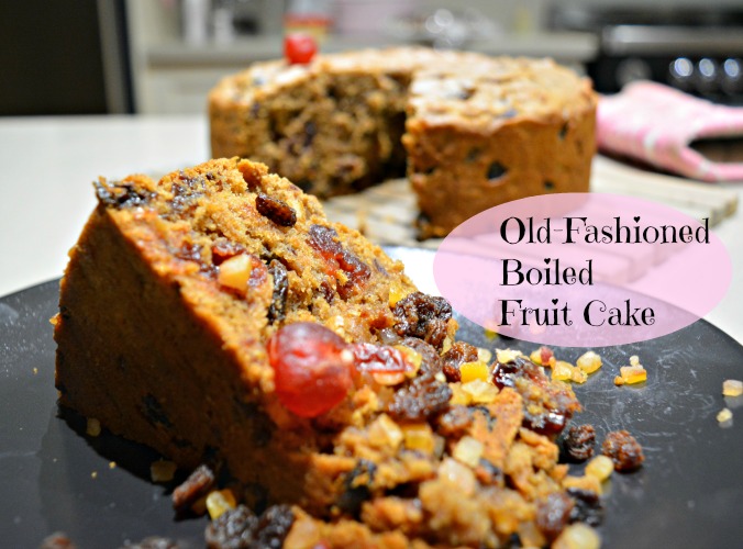 Boiled Fruit and Nut Cake - Nuttelex