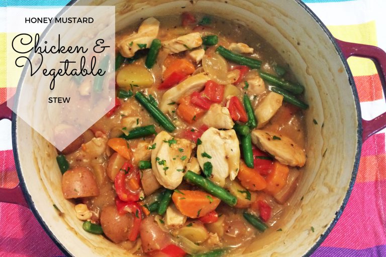 honey mustard chicken vegetable stew