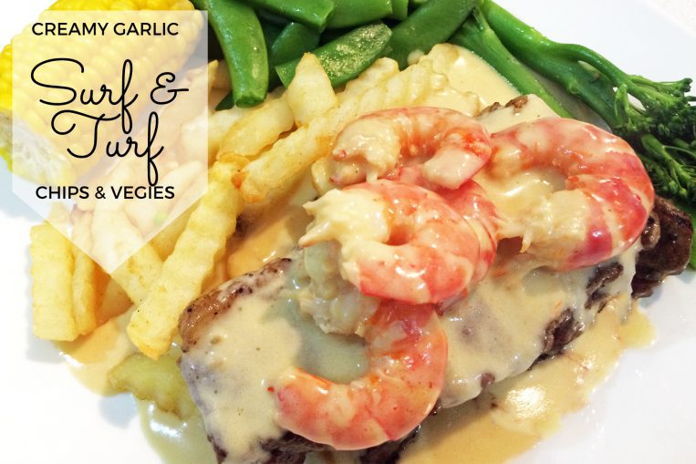 Creamy Garlic Surf & Turf Recipe Mumslounge