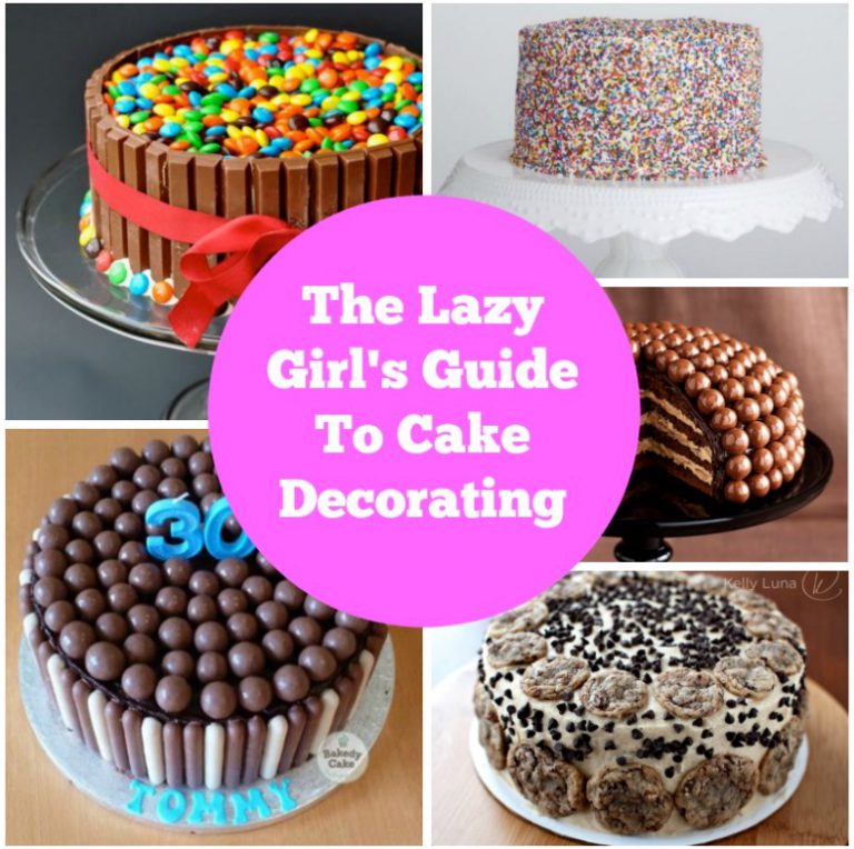 The Lazy Girl\'s Guide to Cake Decorating - Mumslounge