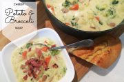 cheesy potato broccoli soup