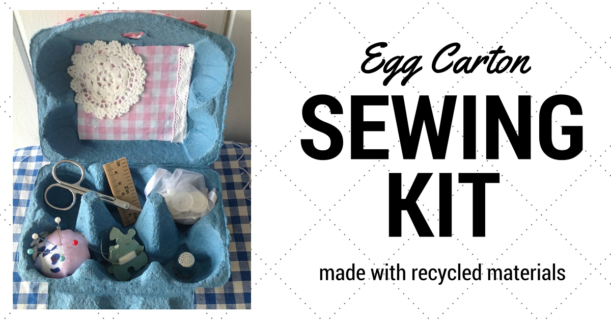 Make Your Own Egg Carton Sewing Kit - Mumslounge