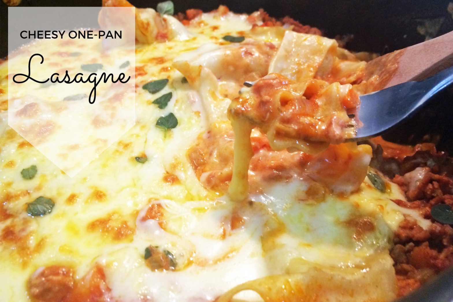 Cheesy OnePan Lasagne Recipe Mumslounge