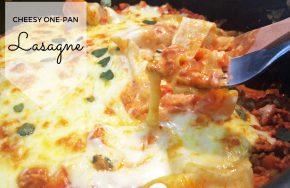 One Pan Lasagne