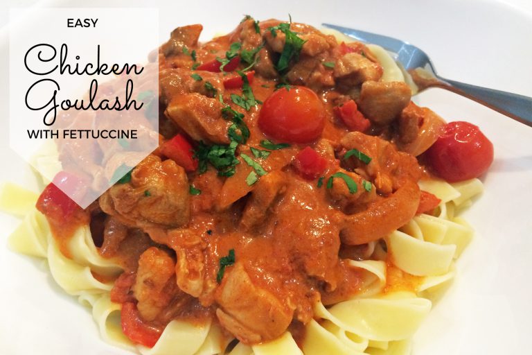 easy chicken goulash