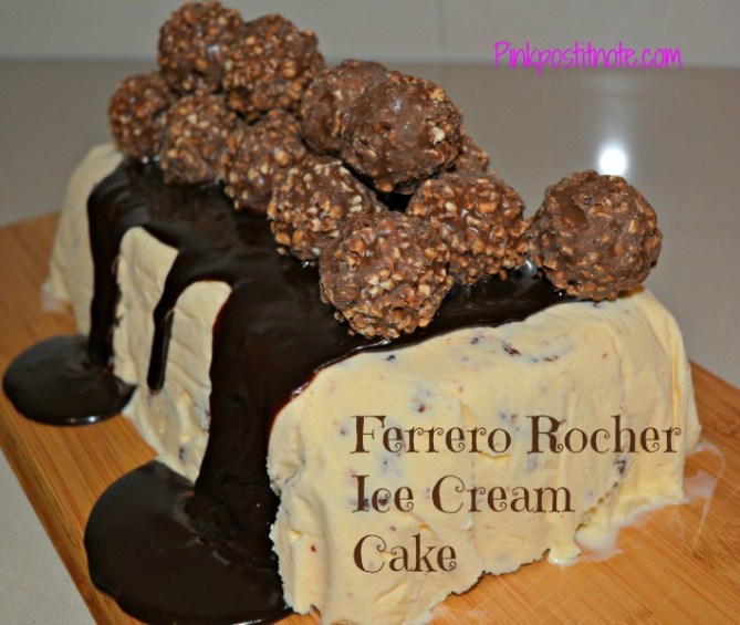 Ferrero Rocher Ice Cream Cake Recipe - Mumslounge