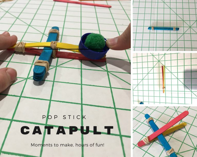 How to Make a Pop Stick Catapult - Mumslounge