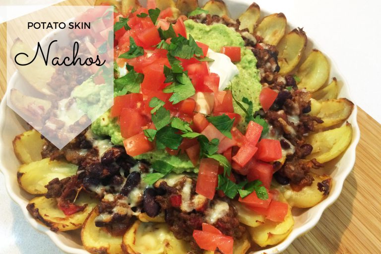 potato skin nachos