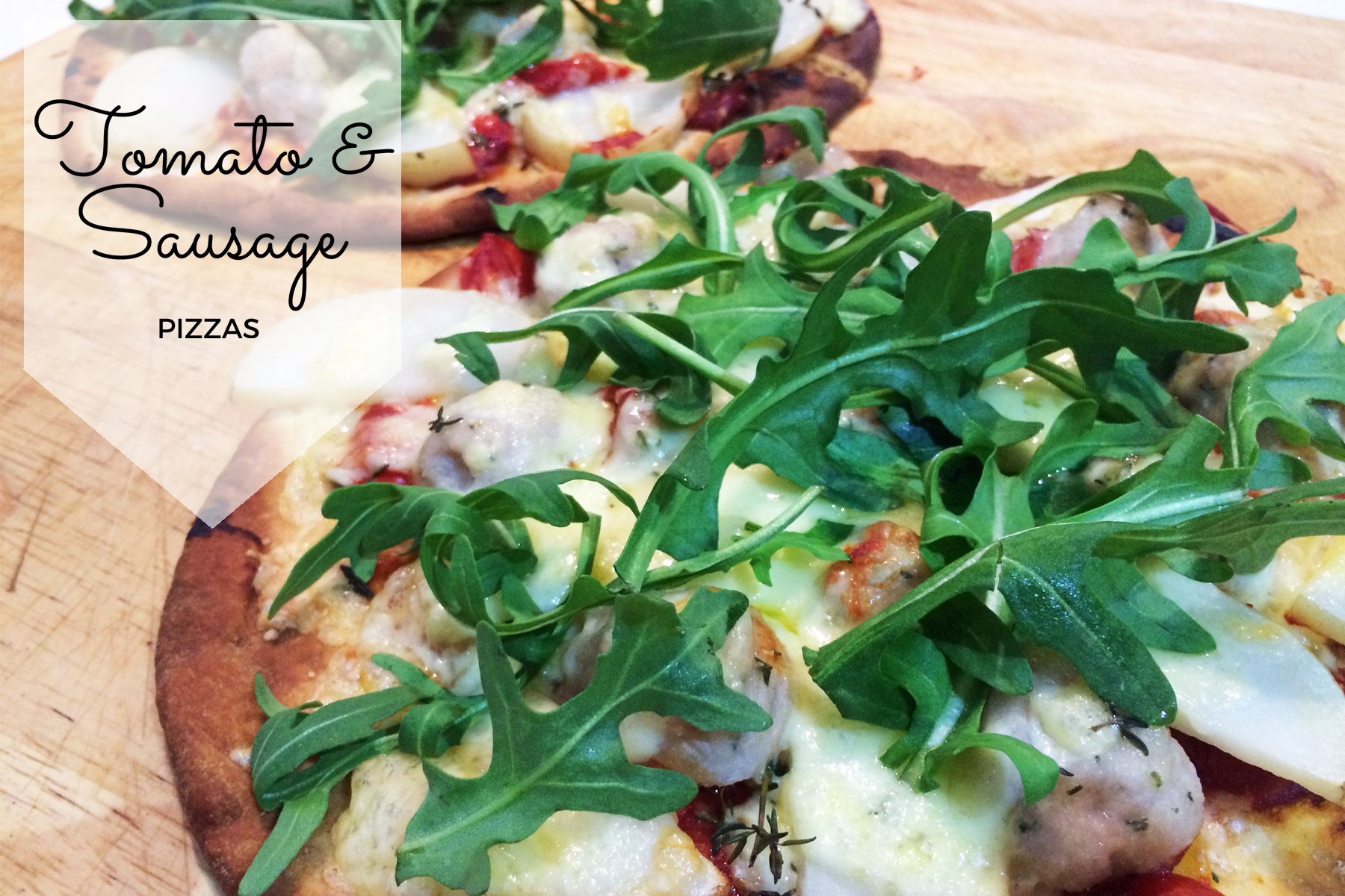 Tomato & Sausage Pizzas Recipe Mumslounge