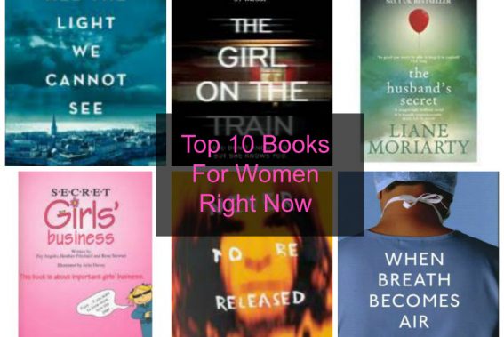 top 10 books for women right now