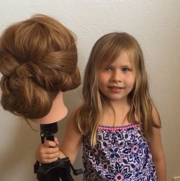 five year old hair stylist