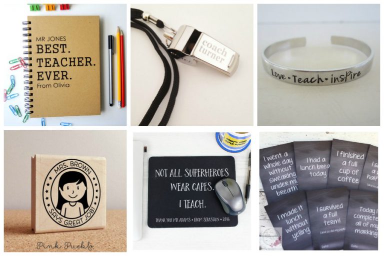 personalised christmas gifts for teachers