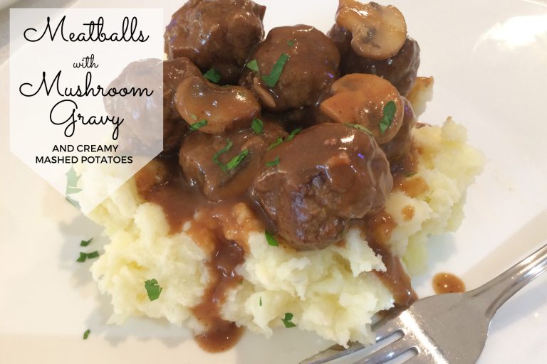 meatballs-with-mushroom-gravy