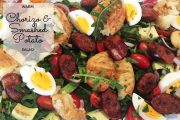 warm-chorizo-smashed-potato-salad