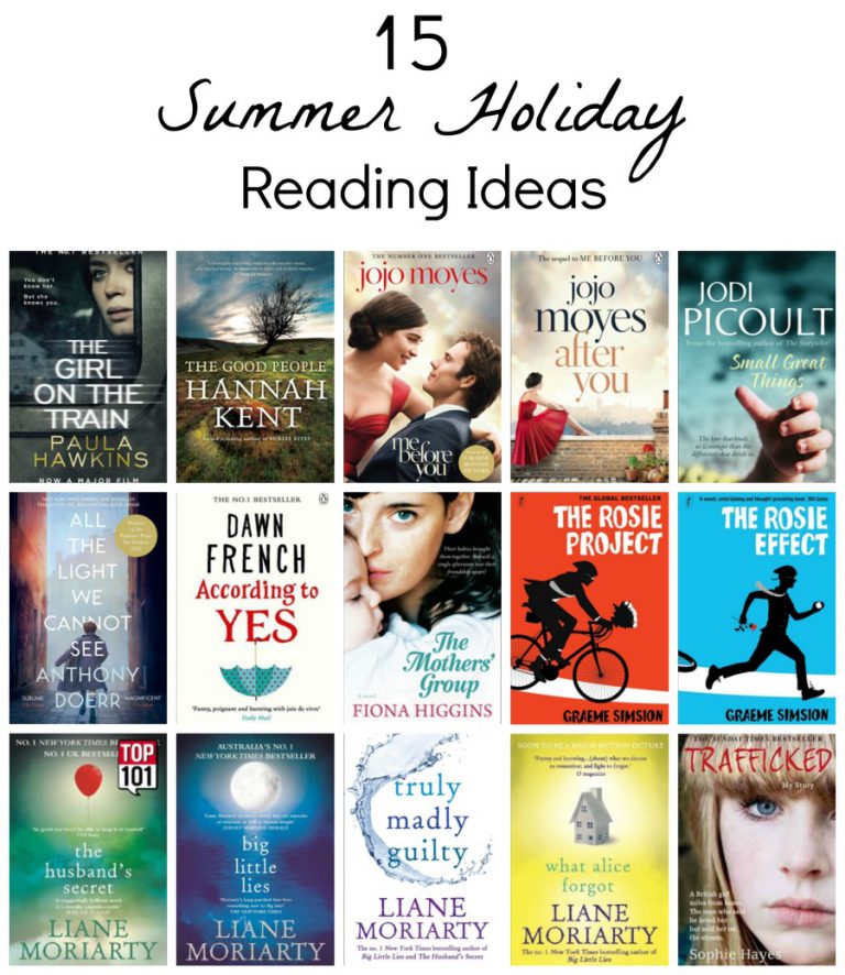 15 summer holiday reading ideas for 2017