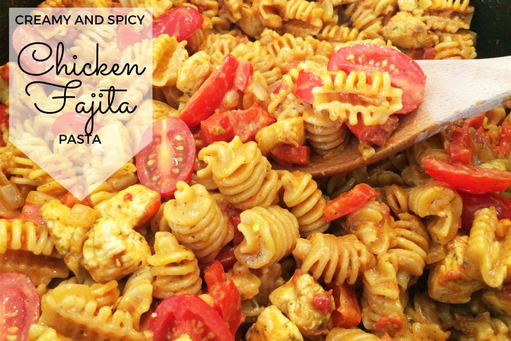 Creamy And Spicy Chicken Fajita Pasta Recipe - Mumslounge