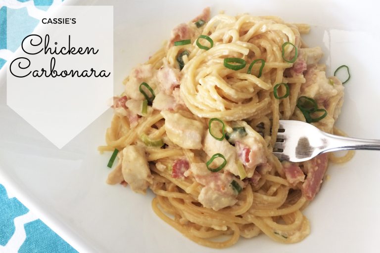 Cassie's Chicken Carbonara