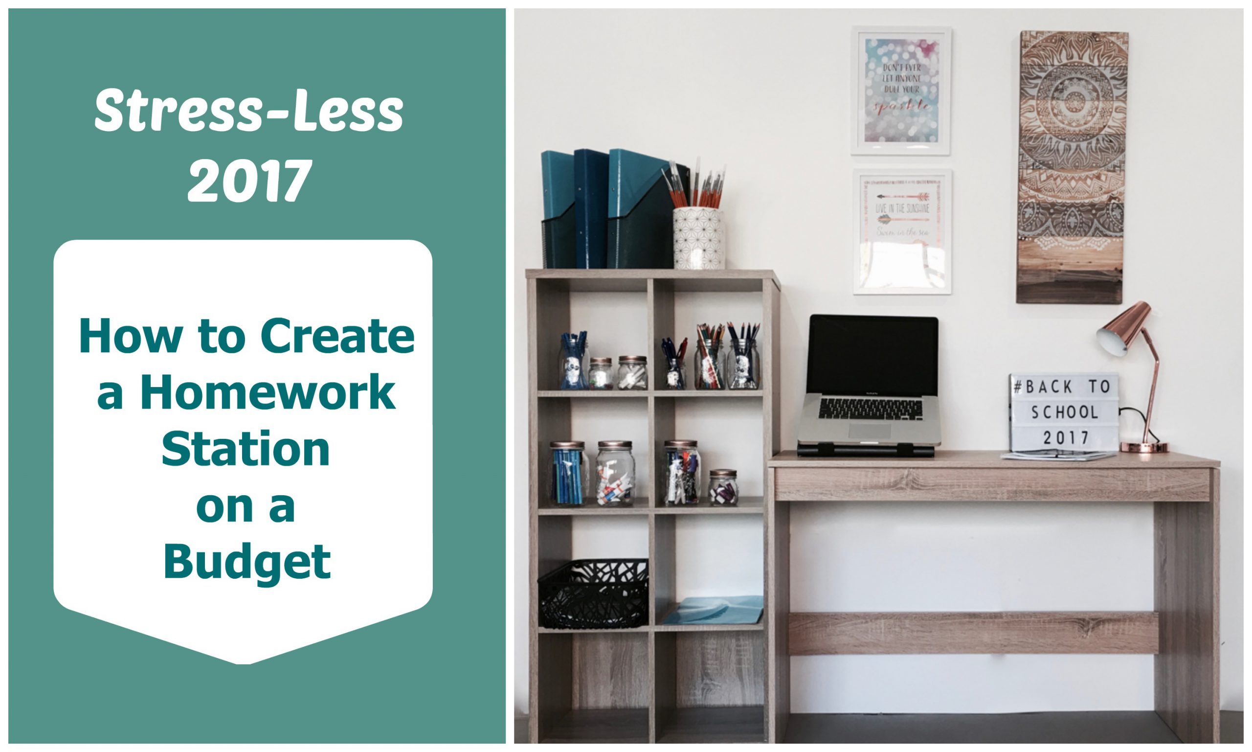 Homework Rest How to Create a Homework Station on a Budget - Mumslounge