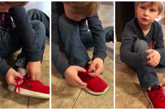 shoe-tying tutorial