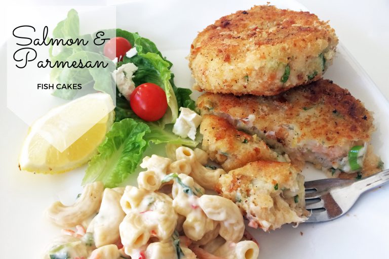 salmon and parmesan fish cakes