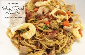 Indonesian Stir Fried Noodles