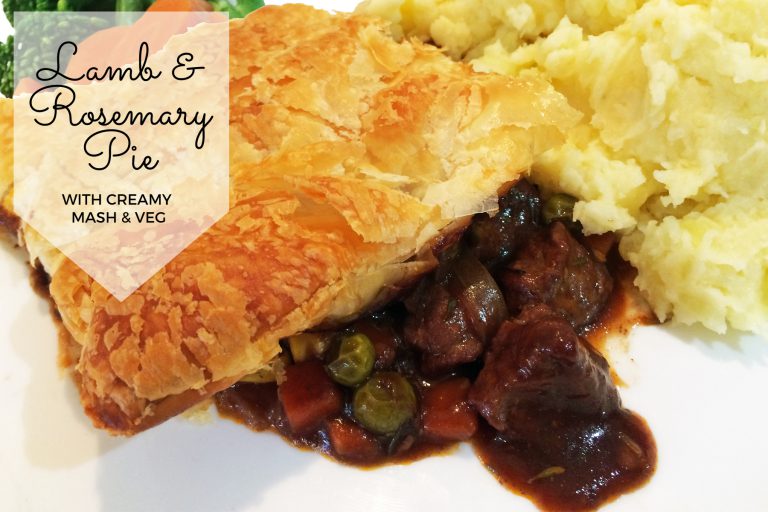 Lamb & Rosemary Pie