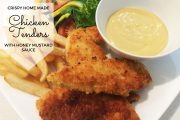 chicken tenders with honey mustard sauce