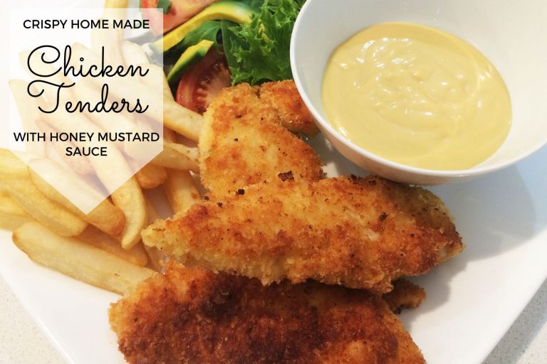 chicken tenders with honey mustard sauce