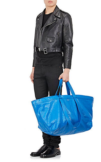 Balenciaga's New $2610 Handbag Looks Like Ikea's 99c Shopping Bag ...