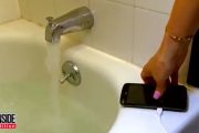 cell phone electrocution