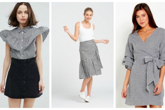 gingham pieces fashion