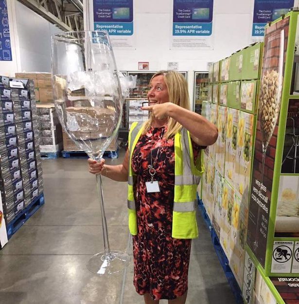 World's Largest Giant Wine Glass